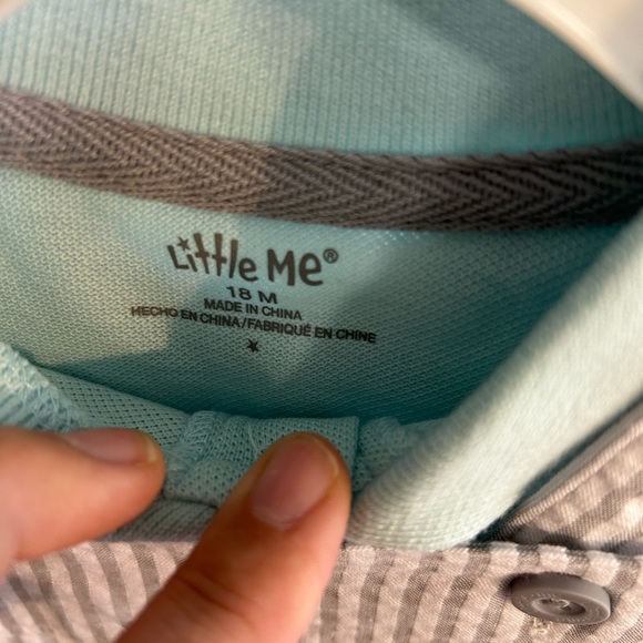 Overall Set-Embroidered Animals - Picture 5 of 5